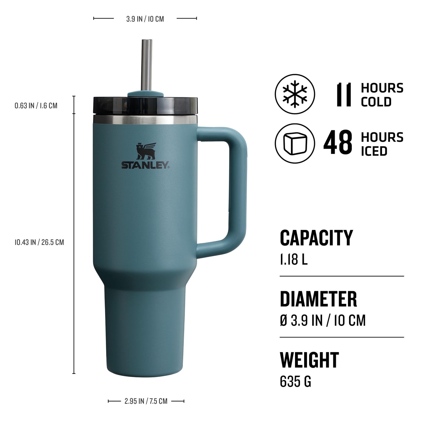 Stanley Quencher H2.0 Flowstate Tumbler 1.2L
