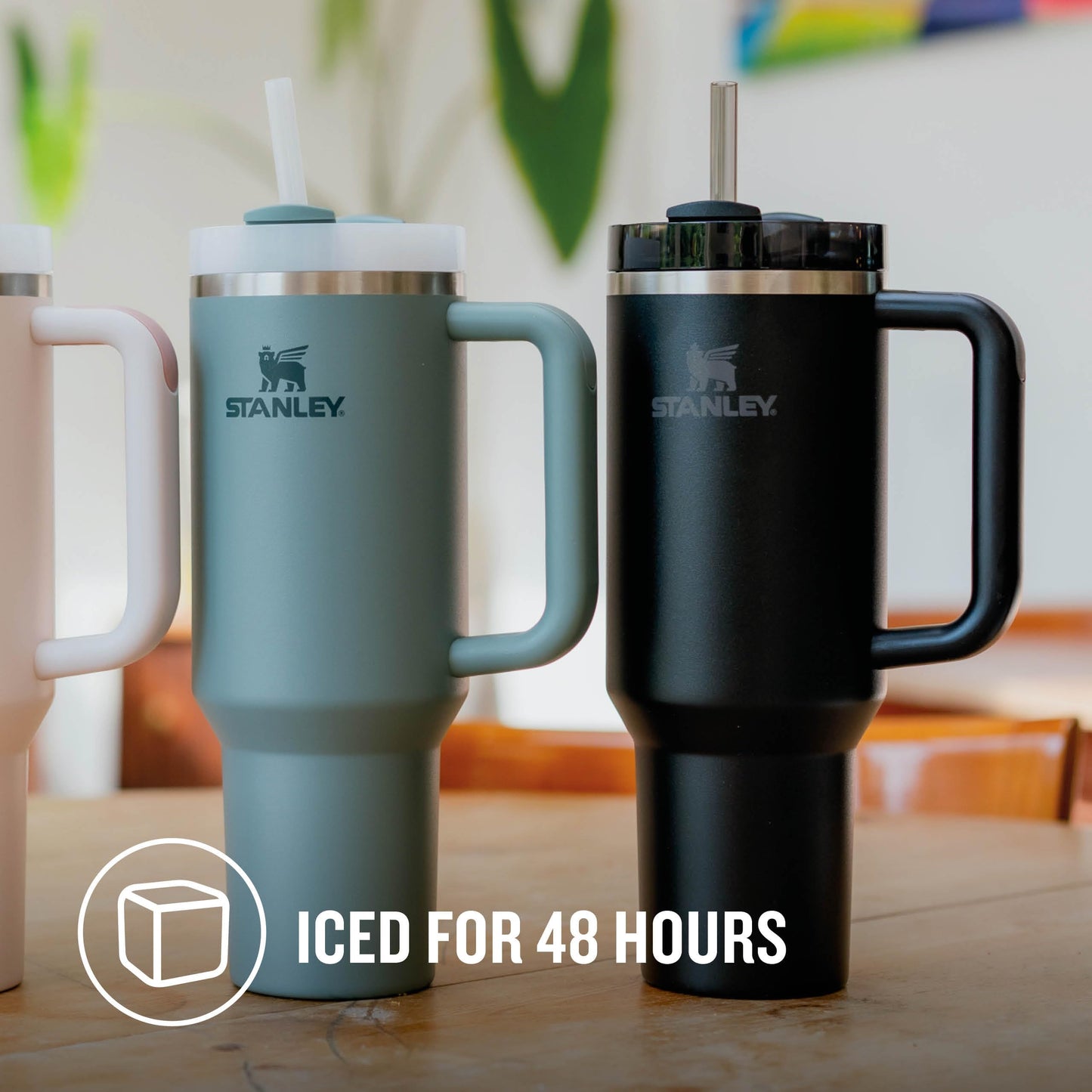 Stanley Quencher H2.0 Flowstate Tumbler 1.2L - Black