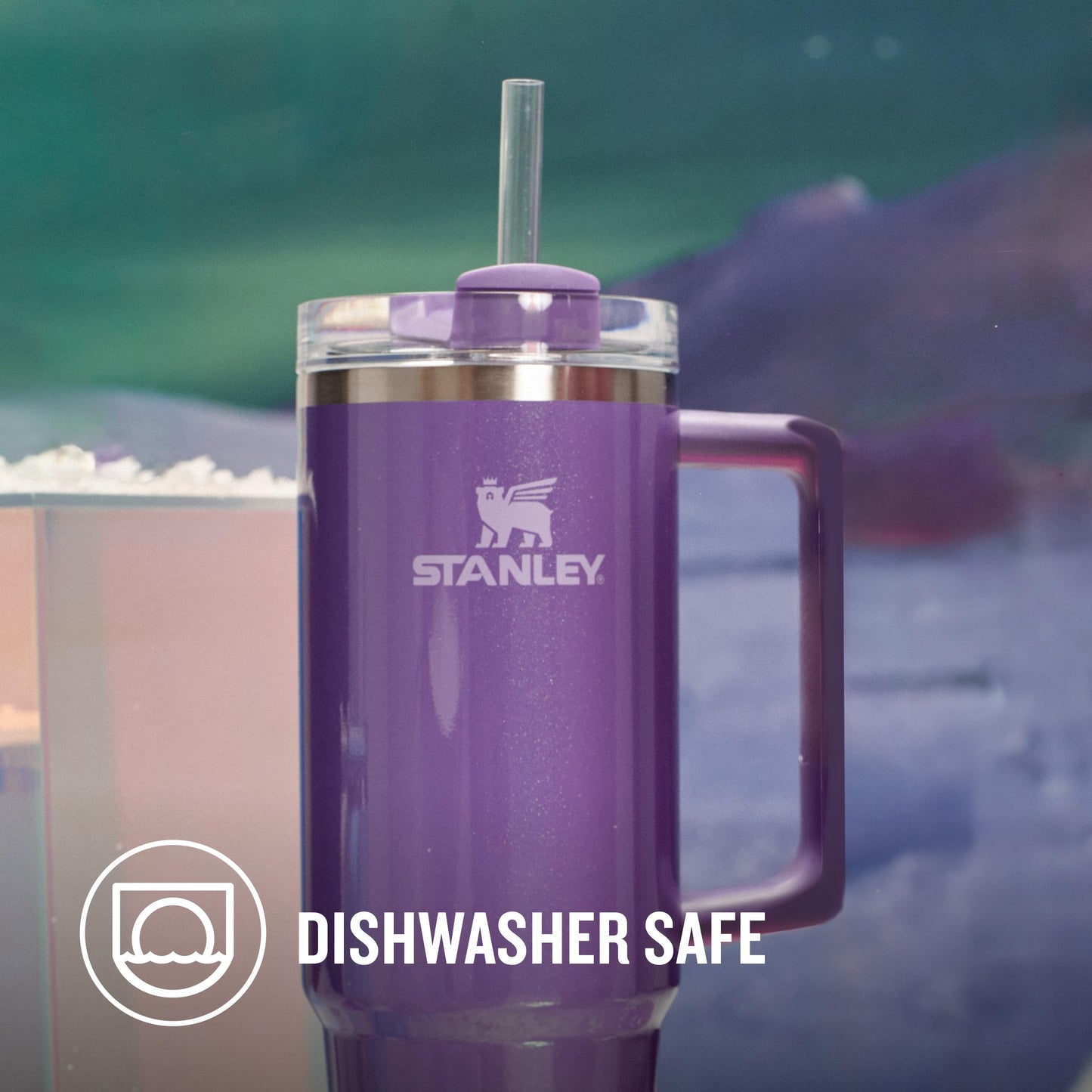 STANLEY Quencher H2.0 FlowState Tumbler 1.2L - Dahlia Shimmer