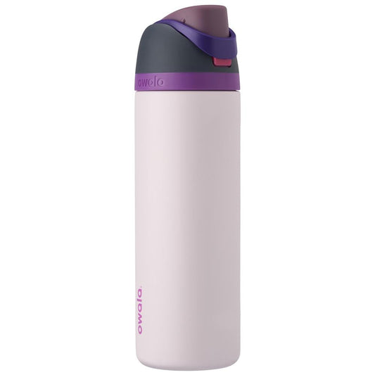 Owala FreeSip Insulated Stainless Steel Water Bottle, 710ml, Dreamy Field