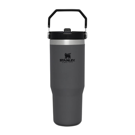 Stanley Flip Straw Tumbler 1.0 Water Bottle With Straw 0.89L - Charcoal