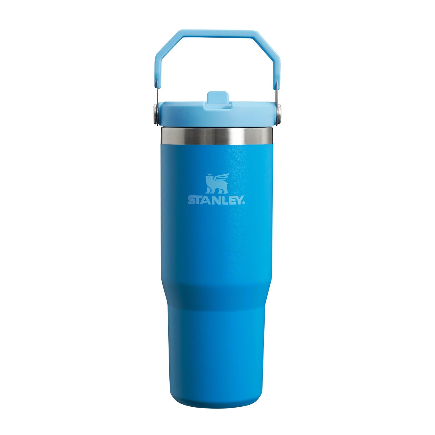 Stanley Flip Straw Tumbler 1.0 Water Bottle With Straw 0.89L - Azure