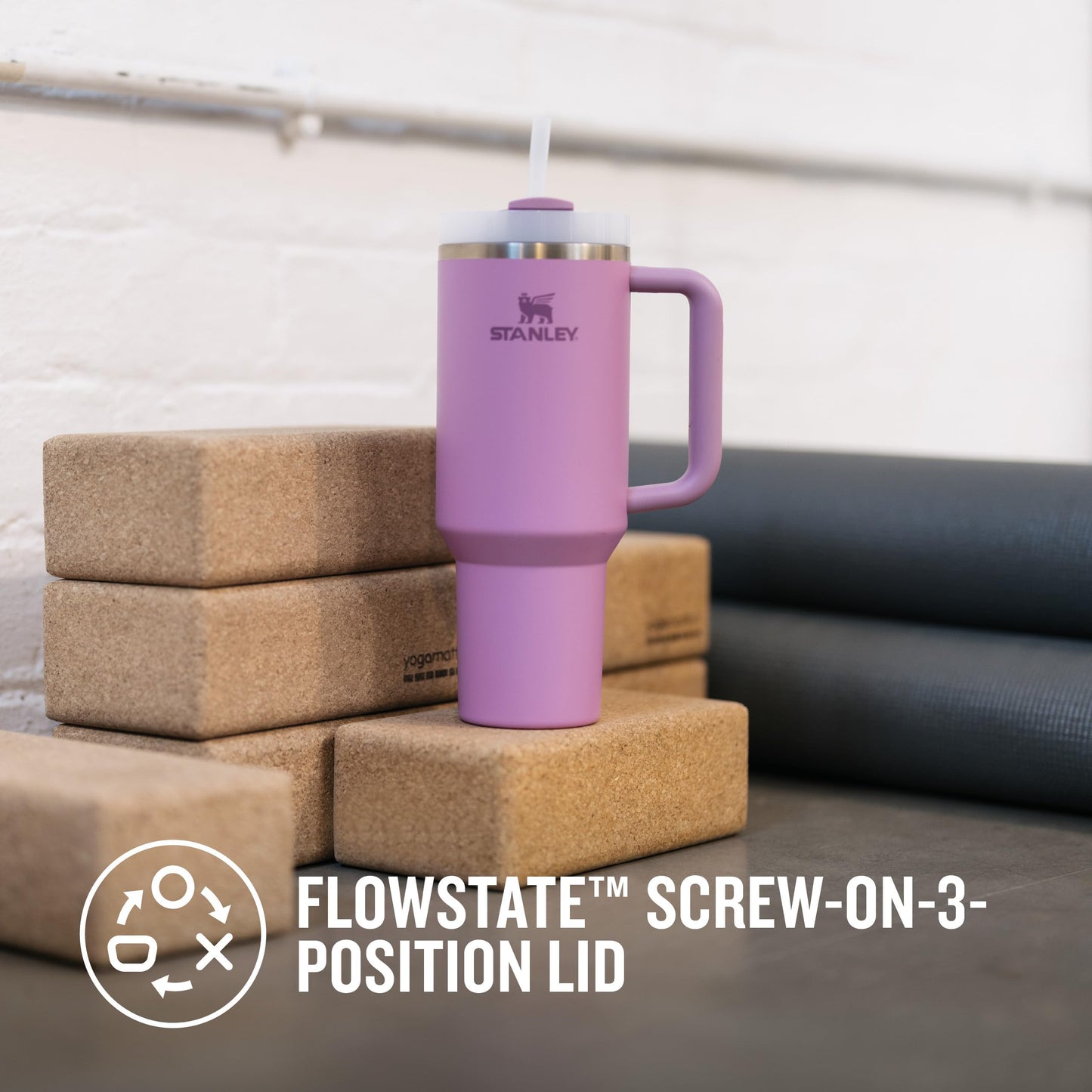 Stanley Quencher H2.0 Flowstate Tumbler 1.2L - Lilac